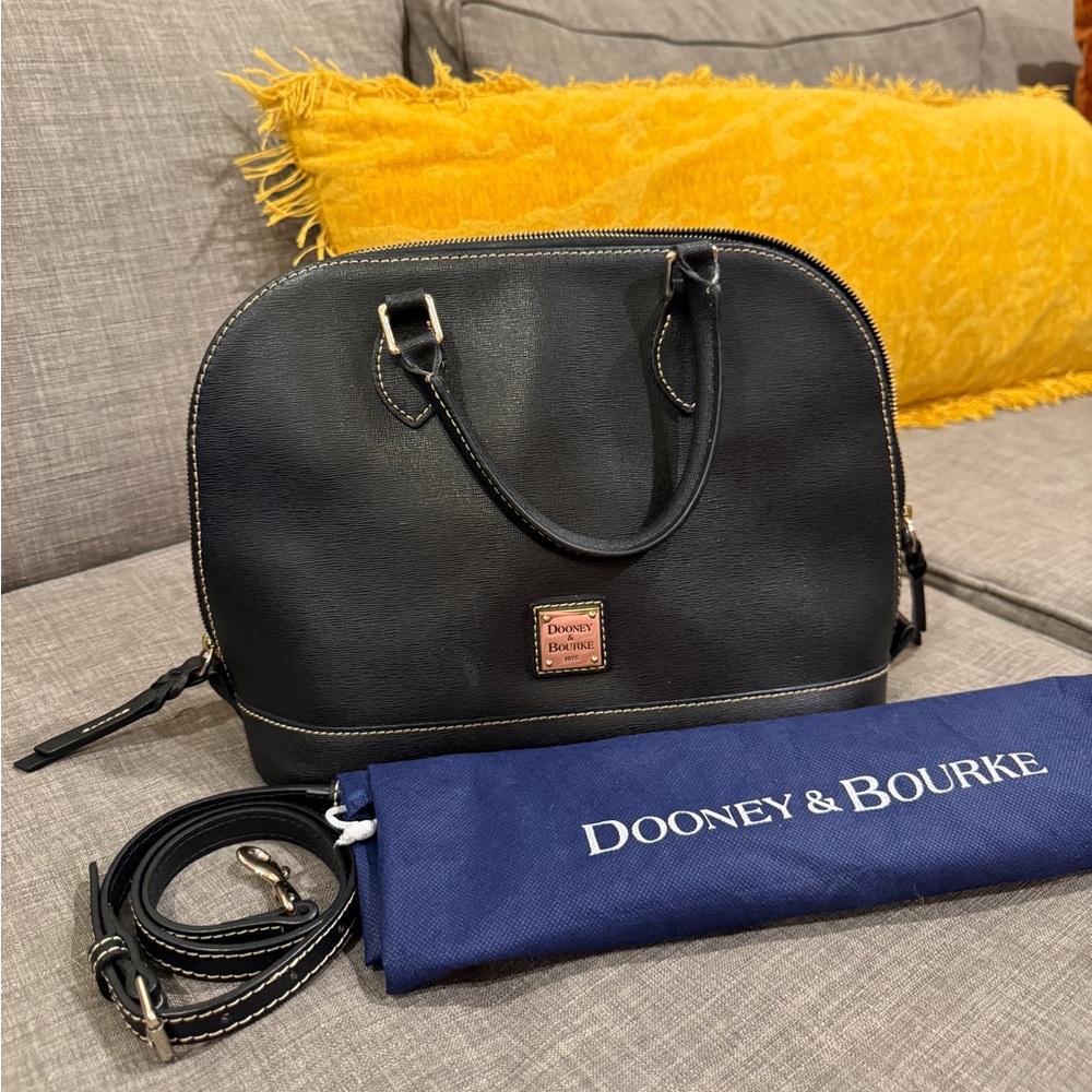 Dooney & Bourke Black Satchel Bag